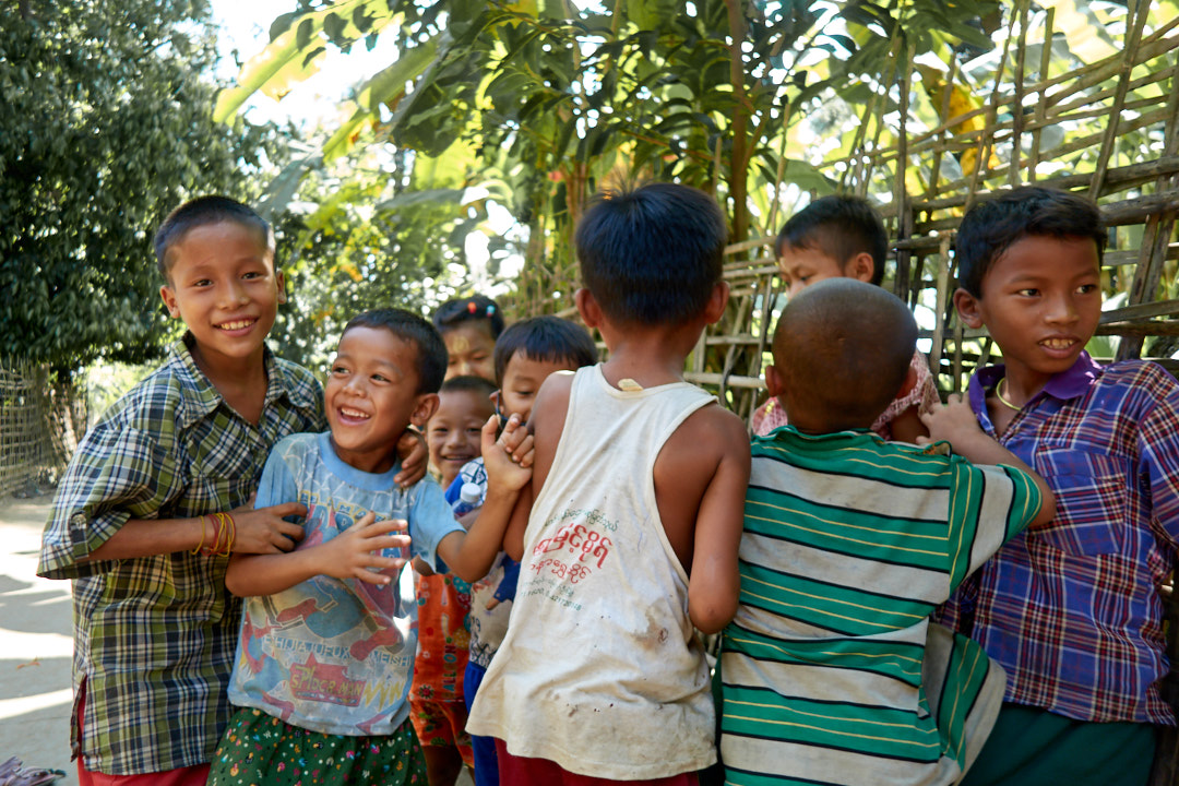 Children in Mrauk U